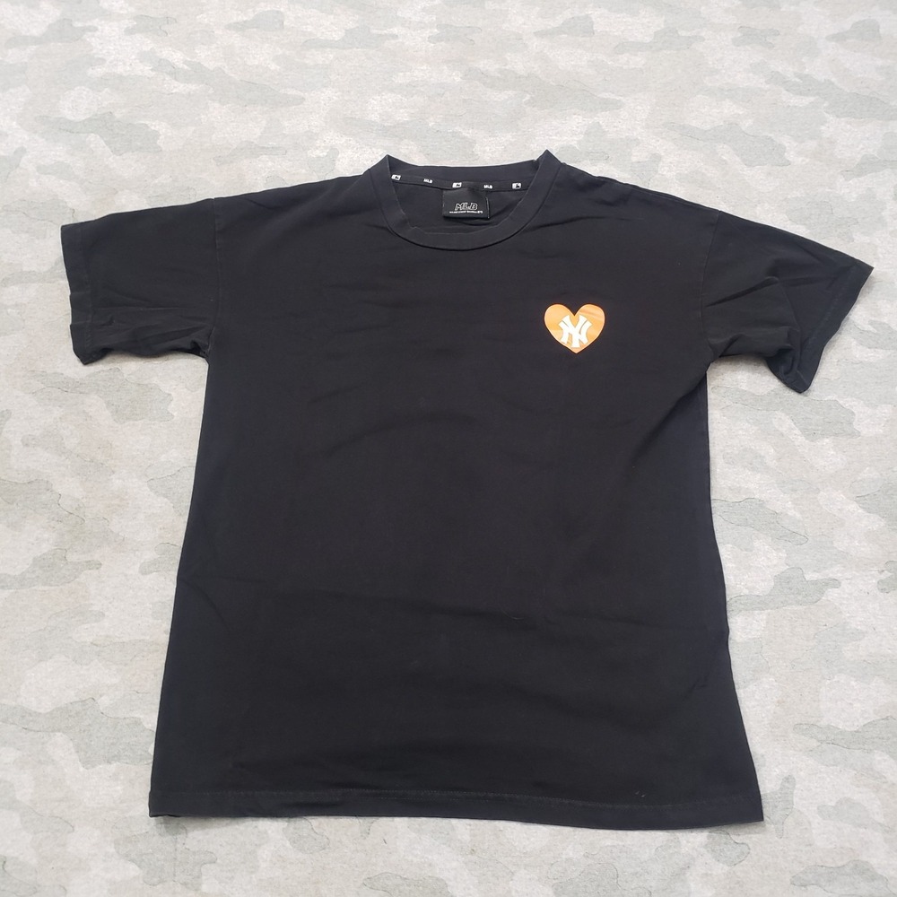MLB‎ Top Womens Small Black Short Sleeve Baseball